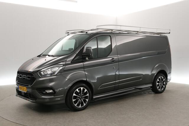 Ford TRANSIT CUSTOM 310 2.0 TDCI L2H1 170PK Sport | Automaat | Airco | Cruise | Camera | 3-Zits | Trekh. | Navi | Carplay | Imperiaal
