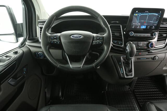 Ford TRANSIT CUSTOM 310 2.0 TDCI L2H1 170PK Sport | Automaat | Airco | Cruise | Camera | 3-Zits | Trekh. | Navi | Carplay | Imperiaal