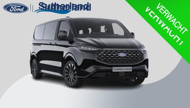 Ford TRANSIT CUSTOM Tourneo 340 2.5 PHEV L2H1 Titanium X 233pk | Incl. BTW/BPM Rijklaar | Handsfree elektrische dubbele zijschuifdeuren | Inklapbare trekhaak | Tourneo Luxury Pack | Verwarmbaar stuurwiel