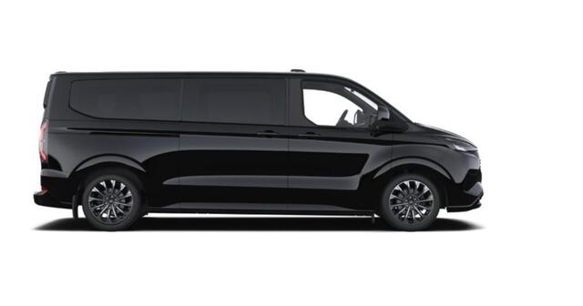 Ford TRANSIT CUSTOM Tourneo 340 2.5 PHEV L2H1 Titanium X 233pk | Incl. BTW/BPM Rijklaar | Handsfree elektrische dubbele zijschuifdeuren | Inklapbare trekhaak | Tourneo Luxury Pack | Verwarmbaar stuurwiel