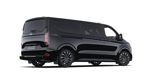 Ford TRANSIT CUSTOM Tourneo 340 2.5 PHEV L2H1 Titanium X 233pk | Incl. BTW/BPM Rijklaar | Handsfree elektrische dubbele zijschuifdeuren | Inklapbare trekhaak | Tourneo Luxury Pack | Verwarmbaar stuurwiel