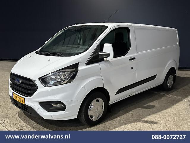 Ford TRANSIT CUSTOM 2.0 TDCI 130pk L2H1 Euro6 Airco | Camera | Apple Carplay | Android Auto | LED | Cruisecontrol 2800kg Trekhaak, Verwarmde voorruit, Stoelverwarming, Parkeersensoren