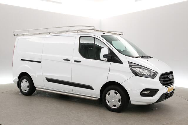Ford TRANSIT CUSTOM 300 2.0 TDCI L2H1 | MARGE | Airco | Cruise | 3-Zits | Camera | Carplay | Trekh. | Imperiaal