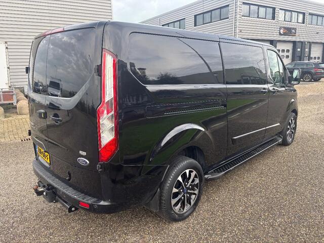 Ford TRANSIT CUSTOM 300 2.0TDCI L2H1 Dubbelcabine Automaat Airco Navi Trekhaak 170PK