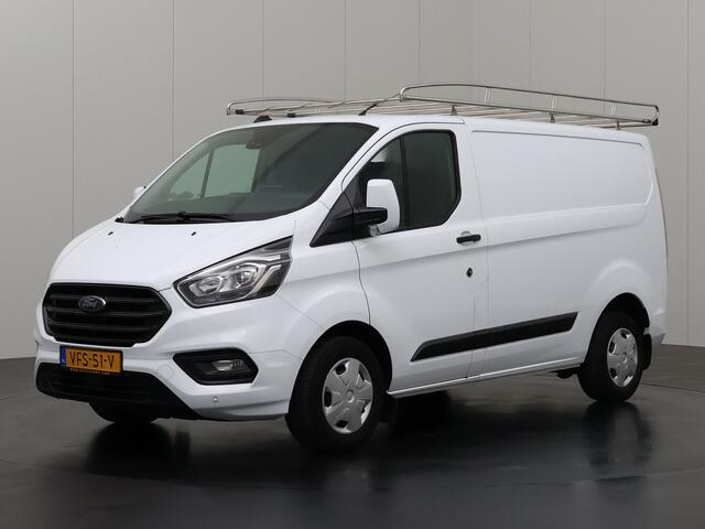 Ford TRANSIT CUSTOM 2.0TDCI Imperiaal | Trekhaak | Achterdeuren | Kastinrichting | Camera | Airco | Cruise | 3-Persoons