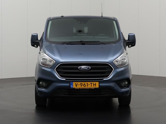Ford TRANSIT CUSTOM 2.0TDCI 130PK Limited Dubbele Cabine | 2xSchuifdeur | Navigatie | Camera | Betimmering | Airco | Cruise