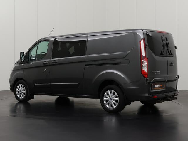 Ford TRANSIT CUSTOM 2.0TDCi 130PK Limited Dubbele Cabine | 2xSchuifdeur | Navigatie | Camera | Airco | Privacyglass | Trekhaak