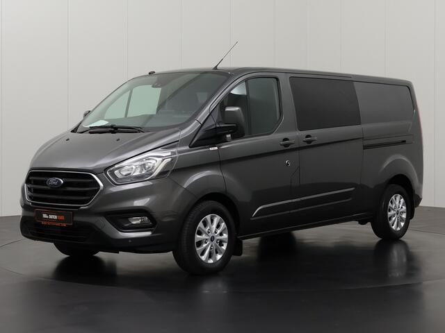 Ford TRANSIT CUSTOM 2.0TDCi 130PK Limited Dubbele Cabine | 2xSchuifdeur | Navigatie | Camera | Airco | Privacyglass | Trekhaak