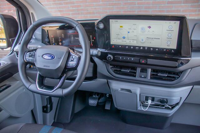 Ford TRANSIT CUSTOM 2.0 TDCI L2H1 Sport **NIEUW** Adaptive Cruise, Stoelverwarming, Navigatie, 2x schuifdeur, Carplay, Full LED, Camera.