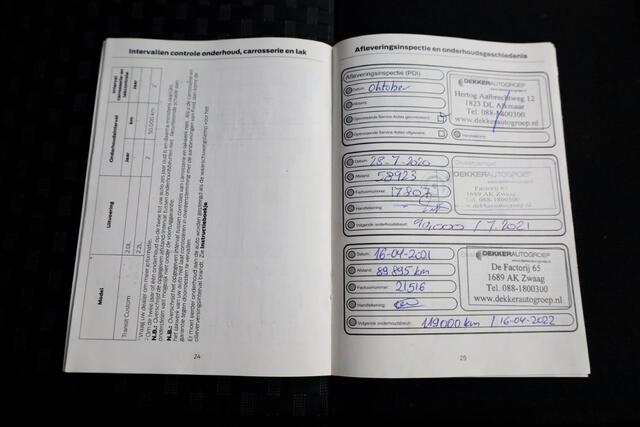 Ford TRANSIT CUSTOM 2.0 TDCI 130pk E6 L2H1 Trend D.C. 2x Schuifdeur/Airco/Navi 10-2018