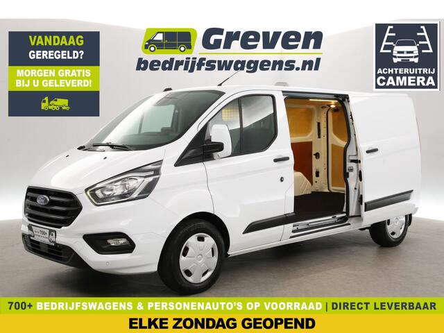 Ford TRANSIT CUSTOM 2.0 EcoBlue L2H1 | Airco | Cruise | Camera | 2xSchuifdeur | Carplay | Stoelverw.