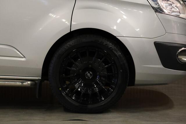 Ford TRANSIT CUSTOM 290 2.0 TDCI 170 PK L2H1 Limited | Standkachel | Navigatie | Stoelverwarming | Camera | Cruise control | Trekhaak | NAP Logisch | Dakdragers | Airco | 3-Zitter