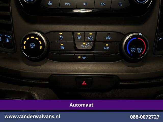 Ford TRANSIT CUSTOM 2.0 TDCI 131pk Automaat L2H1 Euro6 Airco | Apple Carplay | Cruisecontrol | LED Parkeersensoren, Verwarmde voorruit, Bijrijdersbank