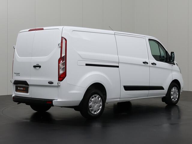 Ford TRANSIT CUSTOM 2.0TDCi 130PK Lang Achterdeuren | Airco | Cruise | 3-Persoons | Betimmering