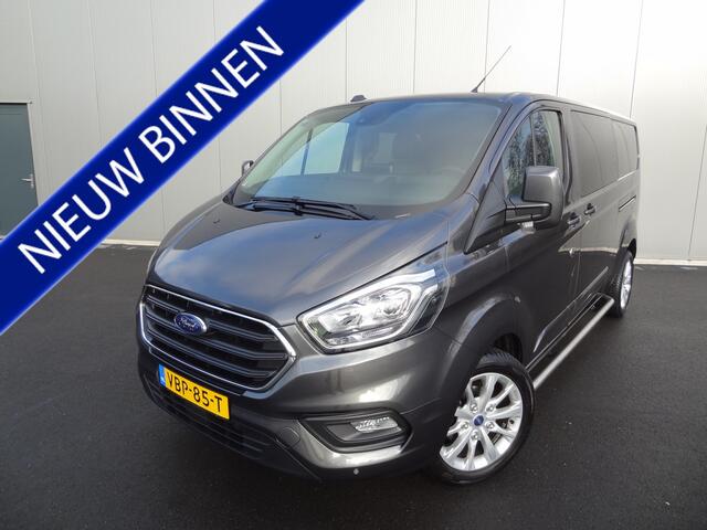 Ford TRANSIT CUSTOM 300 2.0 TDCI L2H1 Limited DC | NL-AUTO | CRUISE | TREKHAAK | LMV | AUTOMAAT |