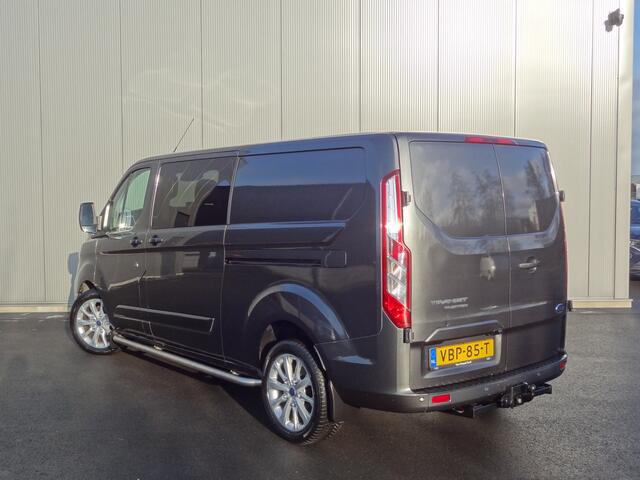 Ford TRANSIT CUSTOM 300 2.0 TDCI L2H1 Limited DC | NL-AUTO | CRUISE | TREKHAAK | LMV | AUTOMAAT |