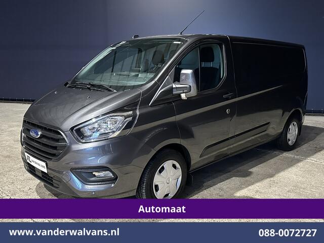 Ford TRANSIT CUSTOM 2.0 TDCI 130pk Automaat L2H1 Euro6 Airco | Apple Carplay | Android Auto | LED | Cruisecontrol Parkeersensoren, Verwarmde voorruit, Bijrijdersbank