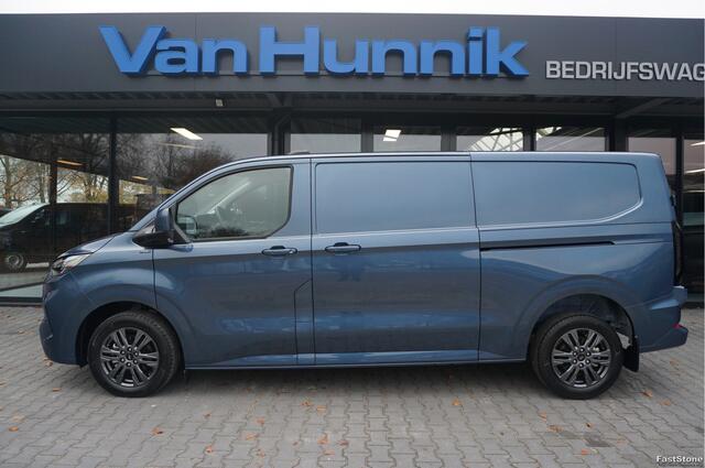 Ford TRANSIT CUSTOM 320L 170PK Limited AUT BPM VRIJ!! Navi, Cam, Adap. Cruise, 17" LM, LED 2x Schuifdeur!! NR. W01*