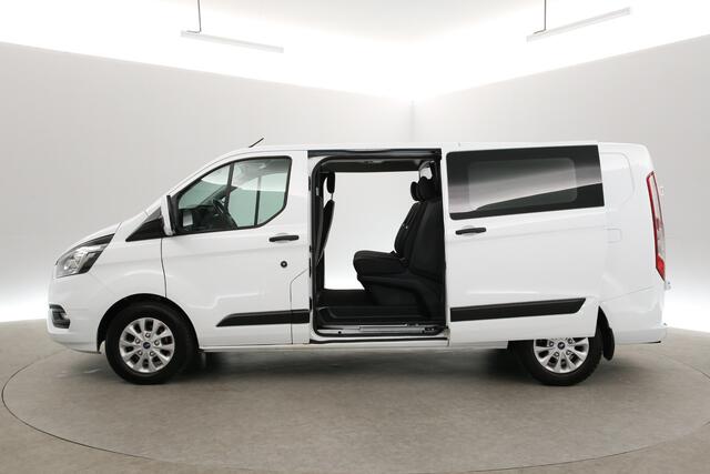 Ford TRANSIT CUSTOM 340 2.0 TDCI L2H1 | DC | Aut. | Airco | Cruise | Camera | 2xSchuifdeur | Carplay | Navi | Trekh. | Parkeersens.