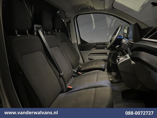 Ford TRANSIT CUSTOM 2.0 TDCI 136pk L2H1 Euro6 Airco | Camera | LED | Cruisecontrol | Verwarmde voorruit Parkeersensoren, Bijrijdersbank