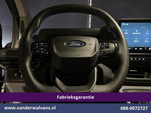 Ford TRANSIT CUSTOM 2.0 TDCI 130pk L2H1 Fabrieksgarantie Euro6 Airco | Camera | LED | Cruisecontrol | Verwarmde voorruit Parkeersensoren, Bijrijdersbank, 2800kg trekvermogen