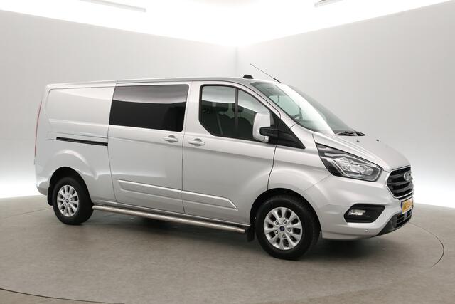 Ford TRANSIT CUSTOM 300 2.0 TDCI L2H1 Limited | DC | Airco | Cruise | Carplay | Trekh. | Navi | Parkeersens. | Stoelverw.