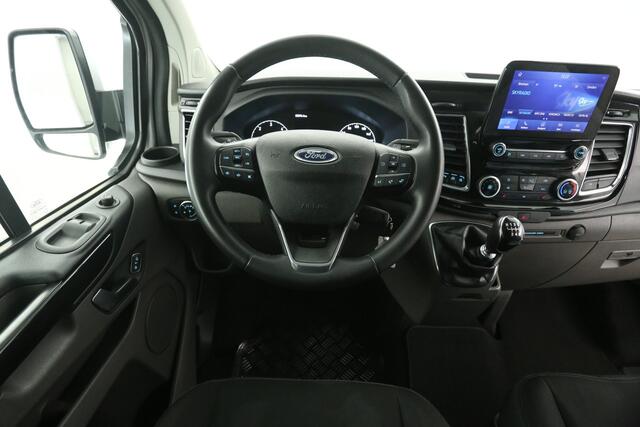 Ford TRANSIT CUSTOM 300 2.0 TDCI L2H1 Limited | DC | Airco | Cruise | Carplay | Trekh. | Navi | Parkeersens. | Stoelverw.