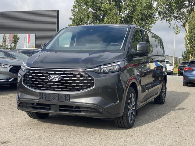 Ford TRANSIT CUSTOM Tourneo 340 2.5 PHEV L2H1 Titanium X 233pk | Incl. BTW/BPM Rijklaar | Handsfree elektrische dubbele zijschuifdeuren | Inklapbare trekhaak | Tourneo Luxury Pack | Verwarmbaar stuurwiel