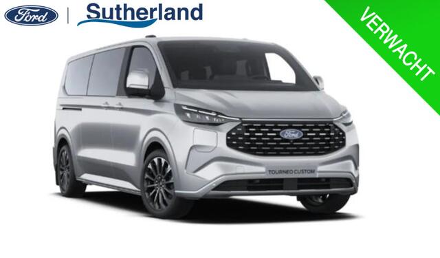 Ford TRANSIT CUSTOM Tourneo 340 2.5 PHEV L2H1 Titanium X | 233pk | Incl. BTW/BPM Rijklaar | Handsfree elektrische dubbele zijschuifdeuren | Inklapbare trekhaak | Tourneo Luxury Pack | Verwarmbaar stuurwiel