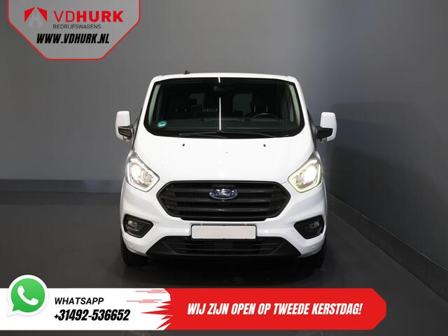 Ford TRANSIT CUSTOM Tourneo 2.0 TDCI ¤28.352,- incl. BTW/BPM Trend Combi/ Kombi/ 9 Persoons/ 9 P/ Cruise/ PDC/ Airco