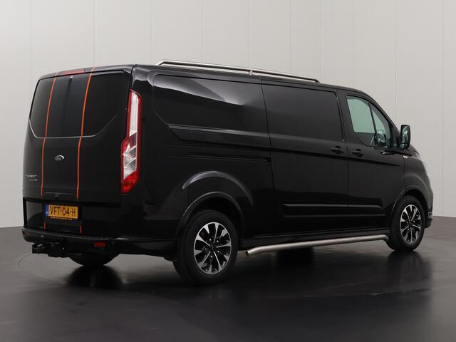 Ford TRANSIT CUSTOM 2.0TDCI 185PK Lang Sport Unlimited | Navigatie | Camera | Leder | Trekhaak | Airco