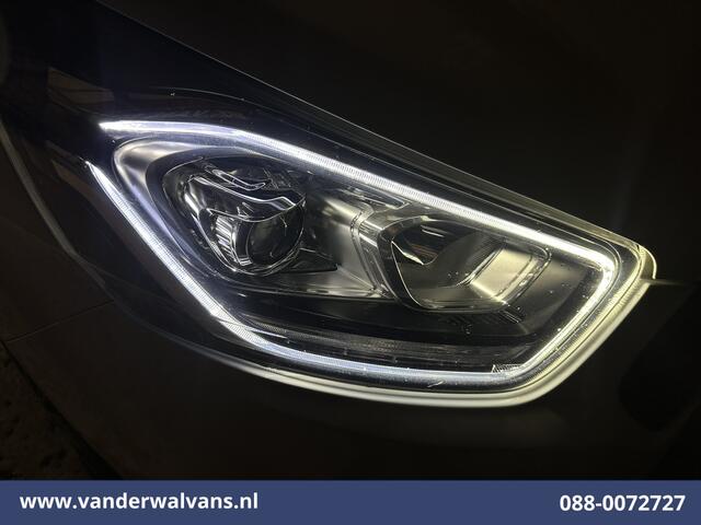 Ford TRANSIT CUSTOM 2.0 TDCI 131pk L2H1 Euro6 Airco | LED | Apple Carplay | Cruisecontrol | 2800kg Trekhaak | Stoelverwarming Parkeersensoren, Verwarmde voorruit, Bijrijdersbank
