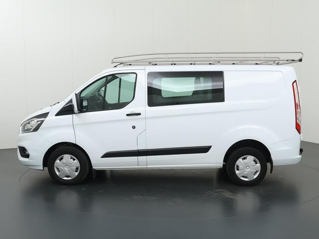 Ford TRANSIT CUSTOM 280 2.0 TDCI | L1H1 | TREND | DUBBEL CABINE | APPLE CARPLAY / ANDROID AUTO | STOELVERWARMING | TREKHAAK 2500 KG | CRUISE CONTROL | INRICHTING IN LAADRUIMTE
