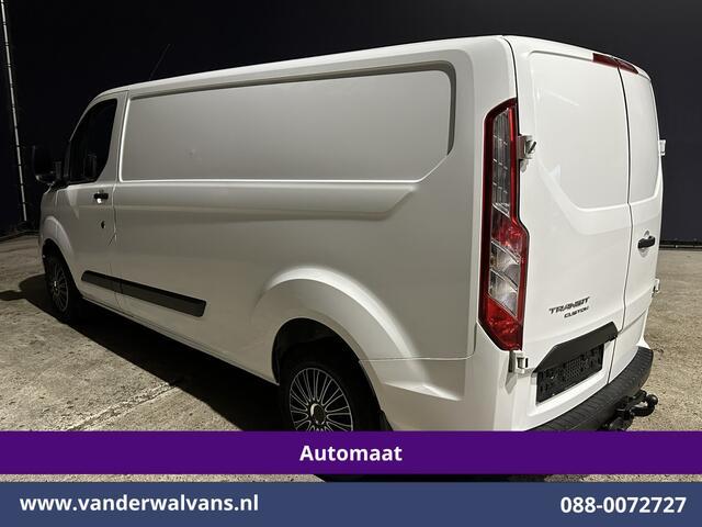 Ford TRANSIT CUSTOM 2.0 TDCI 131pk Automaat L2H1 Euro6 Airco | Camera | Cruisecontrol | Apple Carplay Android auto, Parkeersensoren, verwarmde voorruit, LED, Bijrijdersbank, Trekhaak
