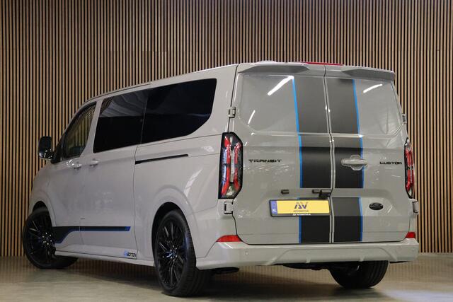 Ford TRANSIT CUSTOM 300 2.0 TDCI L2H1 Sport 170 PK DC | Dubbel Cabine | 360 Camera | ACC | Blind Spot | Navigatie | Camera | CarPlay | Lane Assist | Elek. Trekhaak | 5-Zitter | BPM VRIJ | Verlengde fabrieksgarantie tot 12-2029