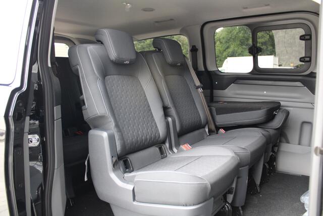 Ford TRANSIT CUSTOM 340 2.5 PHEV L2H1 Limited 232pk - 8 zits - Adaptive Cruise - Blind spot - Navi - Stuurverwarming - Airco achterin - Incl BPM - Rijklaar