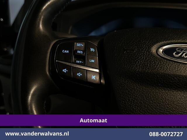 Ford TRANSIT CUSTOM 2.0 TDCI 131pk Automaat L2H1 Euro6 Airco | Apple Carplay | LED | Cruisecontrol Android Auto, Parkeersensoren, Verwarmde voorruit, Bijrijdersbank