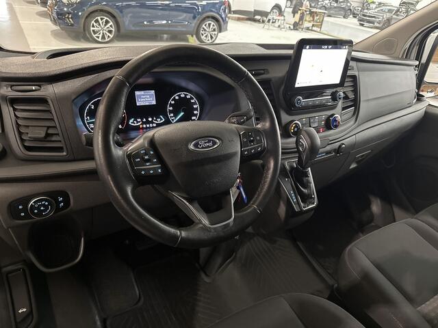 Ford TRANSIT CUSTOM 340 2.0 TDCI Euro6 Automaat 131PK H2 Trend 3Pers. *ideaal voor Camper* Navigatie / Pdc./ Airco / Safety&Comfort pack / Driver assist / Stoelverwarming / Distributie vv.bij 36.126 KM / / Apk 11-2026