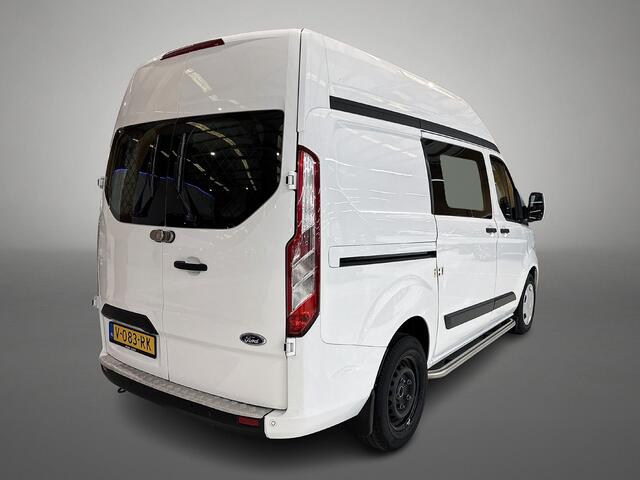 Ford TRANSIT CUSTOM 340 2.0 TDCI Euro6 Automaat 131PK H2 Trend 3Pers. *ideaal voor Camper* Navigatie / Pdc./ Airco / Safety&Comfort pack / Driver assist / Stoelverwarming / Distributie vv.bij 36.126 KM / / Apk 11-2026