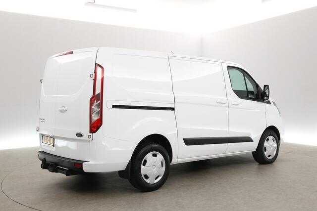 Ford TRANSIT CUSTOM 280 2.0 TDCI L1H1 | MARGE | Aut. | Airco | Camera | Cruise | 3-Zits | Schuifdeur L+R | Trekh. | Stoelverw.
