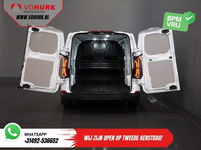 Ford TRANSIT CUSTOM E-Transit 340 L2 Trend 65 kWh 330 km WLTP LED/ Snellader/ 2.3t Trekverm./ Stuurverw./ Stoelverw./ Carplay/ Climate/ Camera/ PDC/ Cruise