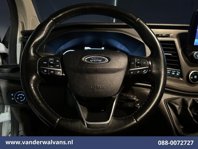 Ford TRANSIT CUSTOM 2.0 TDCI L2H1 Euro6 Airco | Camera | Navigatie | Apple Carplay | LED | Cruisecontrol Android Auto, Stoelverwarming, Verwarmde voorruit, Parkeersensoren, Bijrijdersbank, trekhaak 2800kg