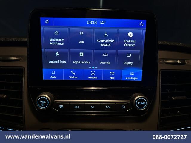 Ford TRANSIT CUSTOM 2.0 TDCI L2H1 Euro6 Airco | Camera | Navigatie | Apple Carplay | LED | Cruisecontrol Android Auto, Stoelverwarming, Verwarmde voorruit, Parkeersensoren, Bijrijdersbank, trekhaak 2800kg