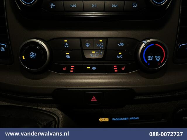 Ford TRANSIT CUSTOM 2.0 TDCI L2H1 Euro6 Airco | Camera | Navigatie | Apple Carplay | LED | Cruisecontrol Android Auto, Stoelverwarming, Verwarmde voorruit, Parkeersensoren, Bijrijdersbank, trekhaak 2800kg