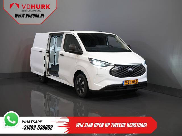 Ford TRANSIT CUSTOM E-Transit 320 Trend 65 kWh 330 km WLTP LED/ Snellader/ 2.3t Trekverm./ Stuurverw./ Stoelverw./ Carplay/ Climate/ Camera/ PDC/ Cruise