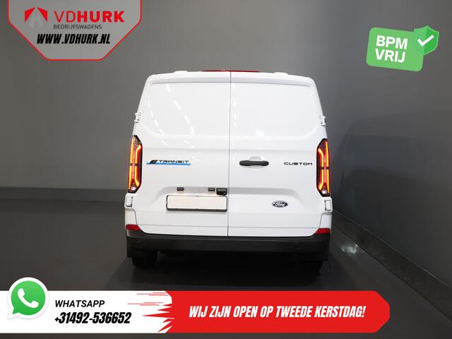 Ford TRANSIT CUSTOM E-Transit 320 Trend 65 kWh 330 km WLTP LED/ Snellader/ 2.3t Trekverm./ Stoelverw./ Carplay/ Climate/ Camera/ PDC/ Cruise