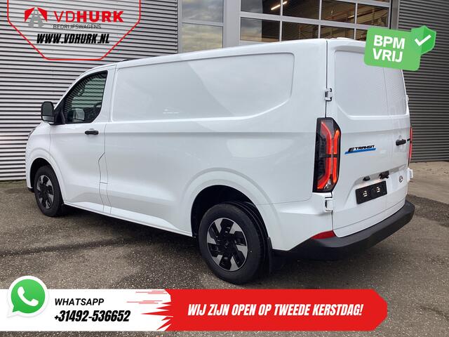 Ford TRANSIT CUSTOM E-Transit 320 Trend 65 kWh 330 km WLTP LED/ Snellader/ 2.3t Trekverm./ Stoelverw./ Carplay/ Climate/ Camera/ PDC/ Cruise
