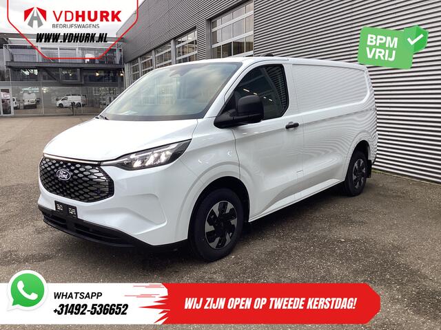 Ford TRANSIT CUSTOM E-Transit 320 Trend 65 kWh 330 km WLTP LED/ Snellader/ 2.3t Trekverm./ Stoelverw./ Carplay/ Climate/ Camera/ PDC/ Cruise