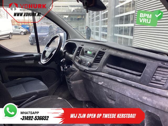 Ford TRANSIT CUSTOM 2.0 TDCI EXPORT NL Auto/ 3 Pers./ Airco/ Cruise/ Sidebars/ PDC/ Trekhaak