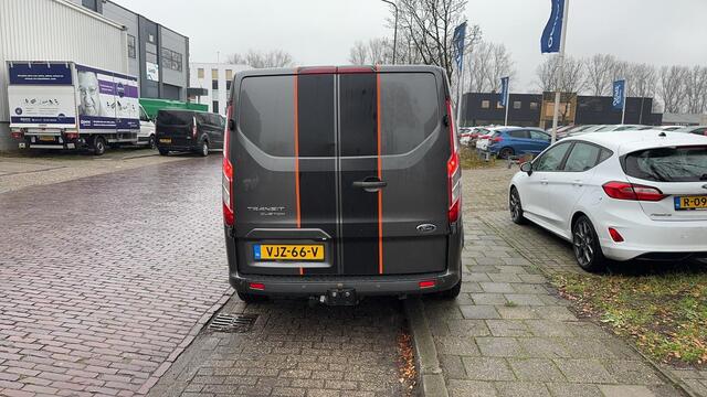 Ford TRANSIT CUSTOM 320 2.0 TDCI 185pk Automaat Sport DC Leer Trekhaak 2x Schuifdeur Navi Camera Winter pack